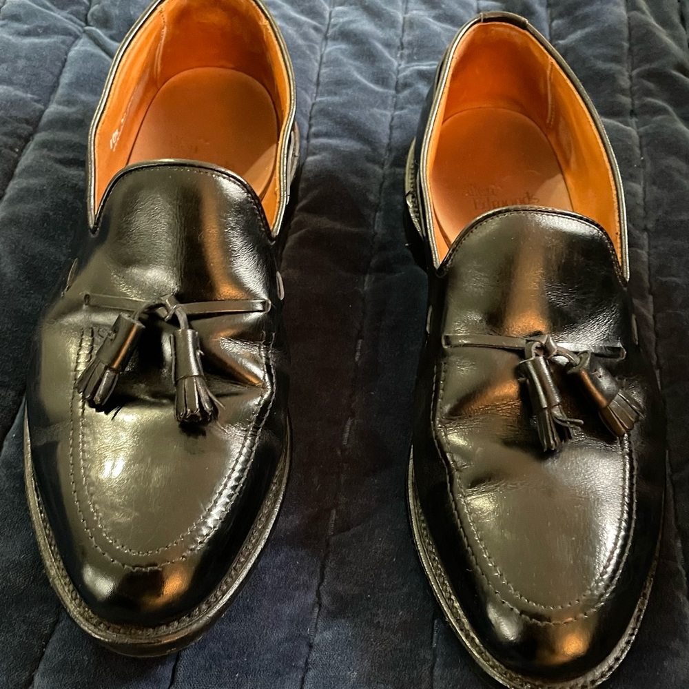 Allen Edmonds Grayson Tassel loafers size 10.5 EEE (wide)